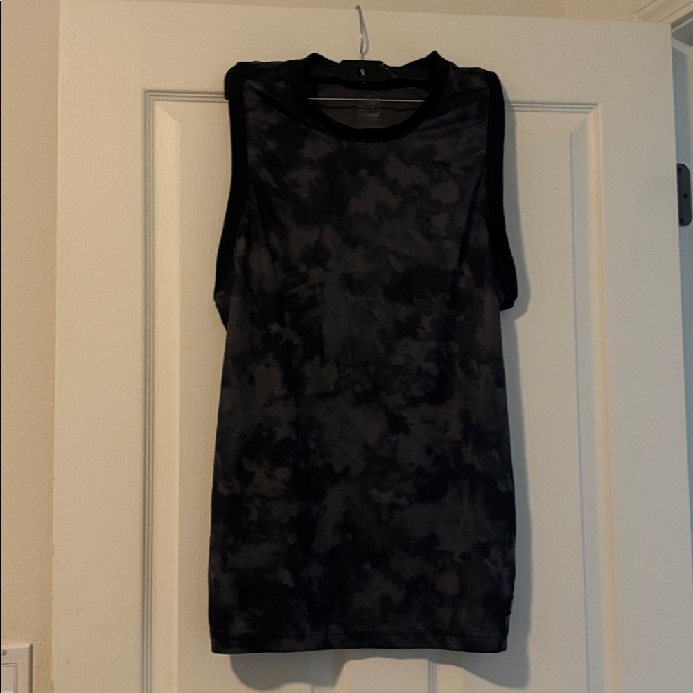 Spalding Dri-Power Black Camo Basketball Muscle Tank Sz M